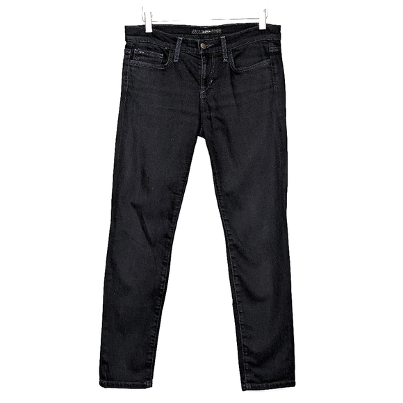 Joe’s Jeans Ankle Cigarette Pant Mid-Rise Jeans Reed Wash Size 26 Black Blue - Picture 1 of 12